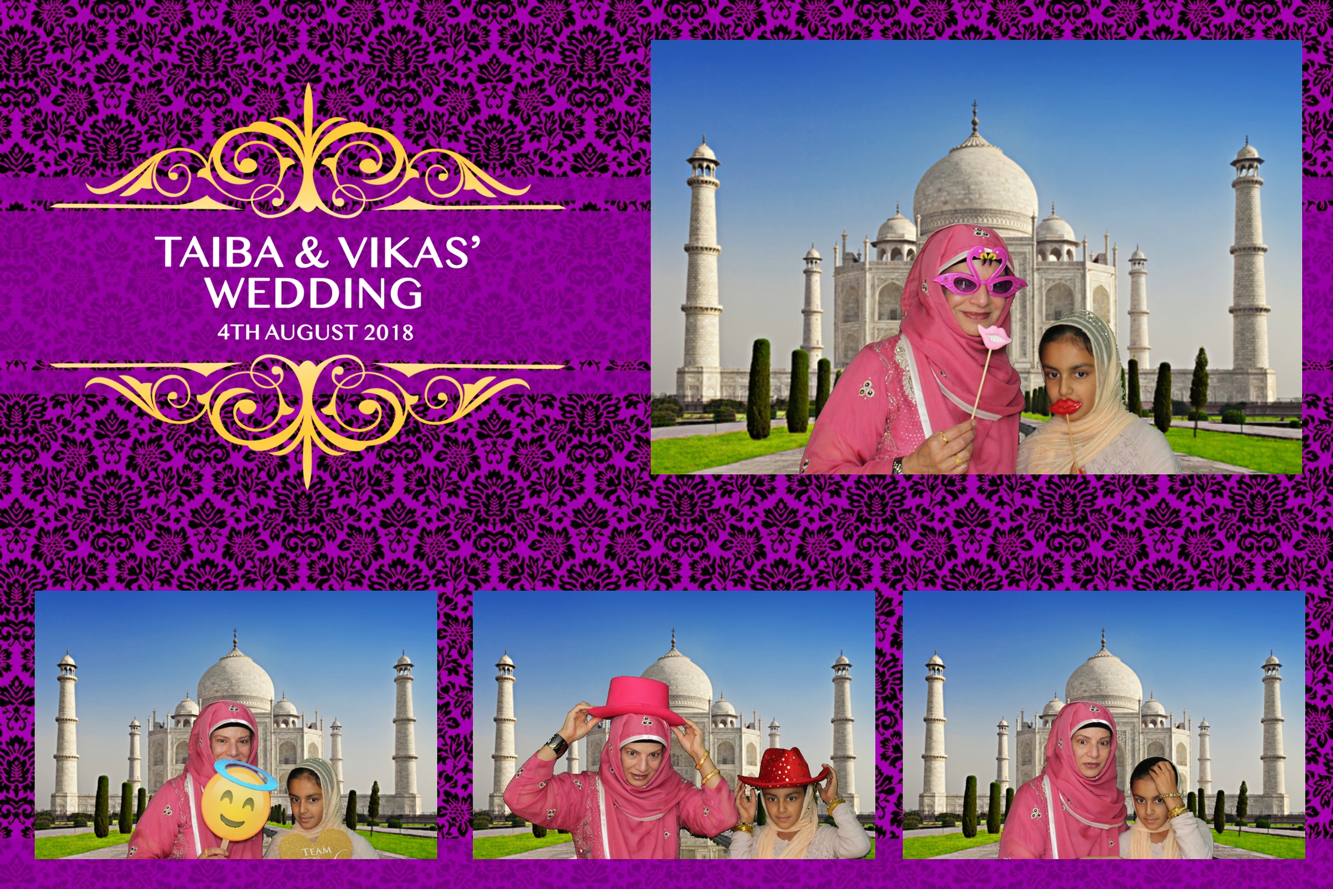 Taiba & Vikas | View more photos from the event at images.mobile-photo-booth.com/u/MobilePhotoBoothUK/Taiba-Vikas